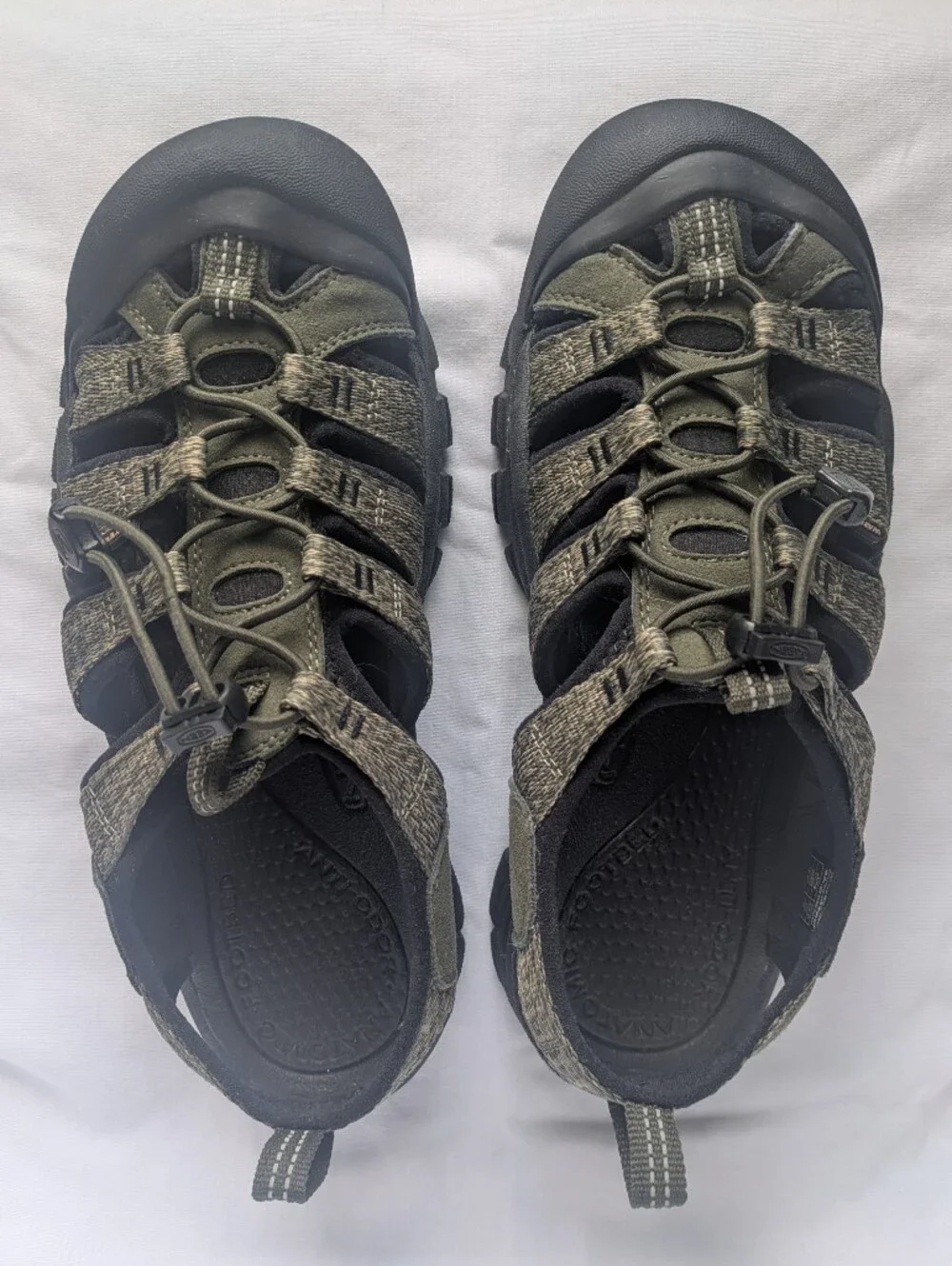 KEEN Newport H2 Men's Hiking Sandals, Forest Night Color, Size 7 - Picture 3 of 10